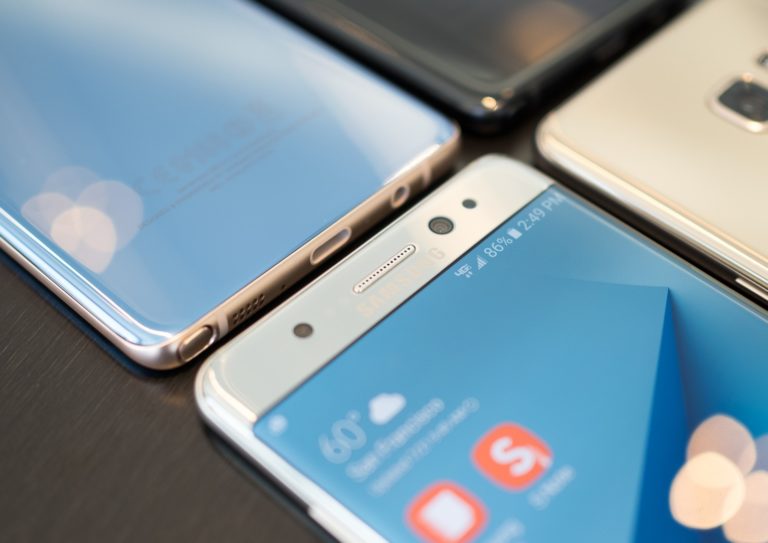 Samsung Galaxy Note 7-экран